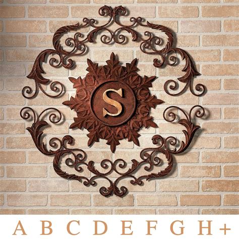 metal outdoor house decor|large outdoor metal wall plaques.